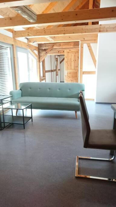 Mothsgut - Moderne Ferienwohnung Auf Dem Bauernhof Im Erzgebirge Oelsnitz  外观 照片